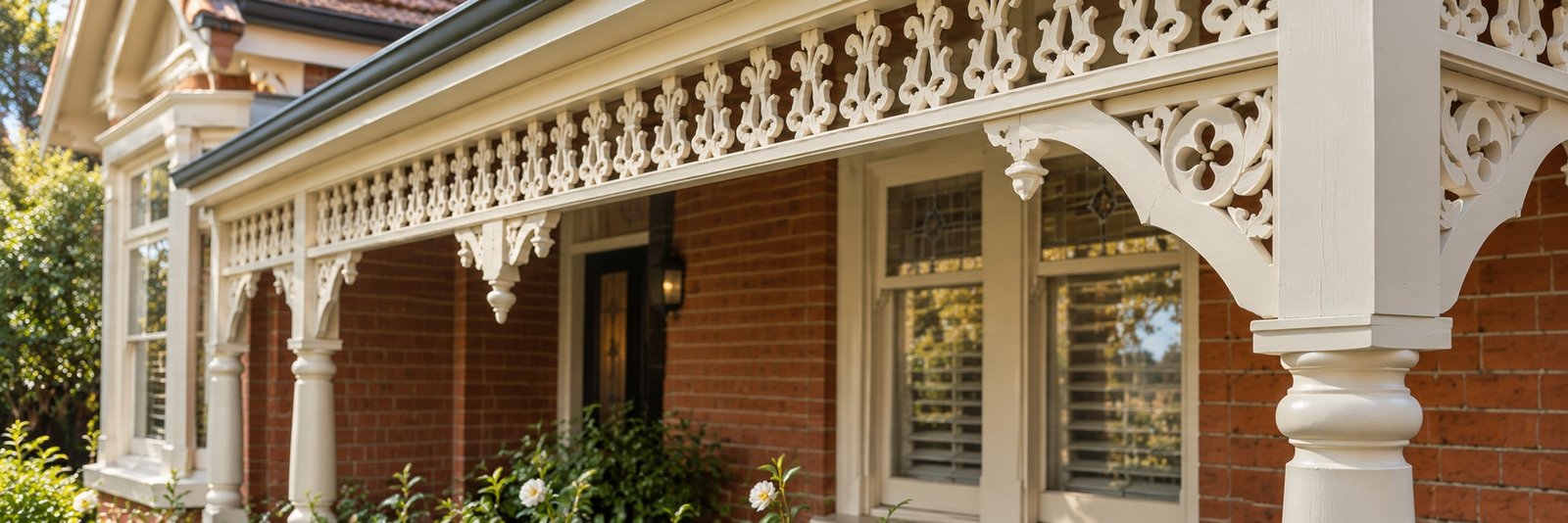 Verandah fretwork detail