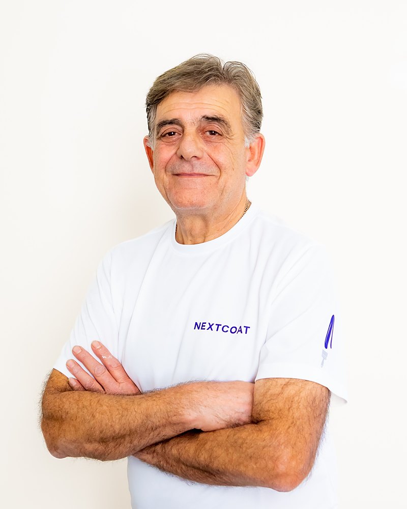 Petros, lead painter at Next Coat