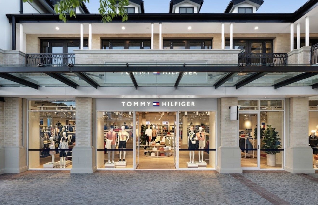 Tommy Hilfiger store frontage, Liverpool