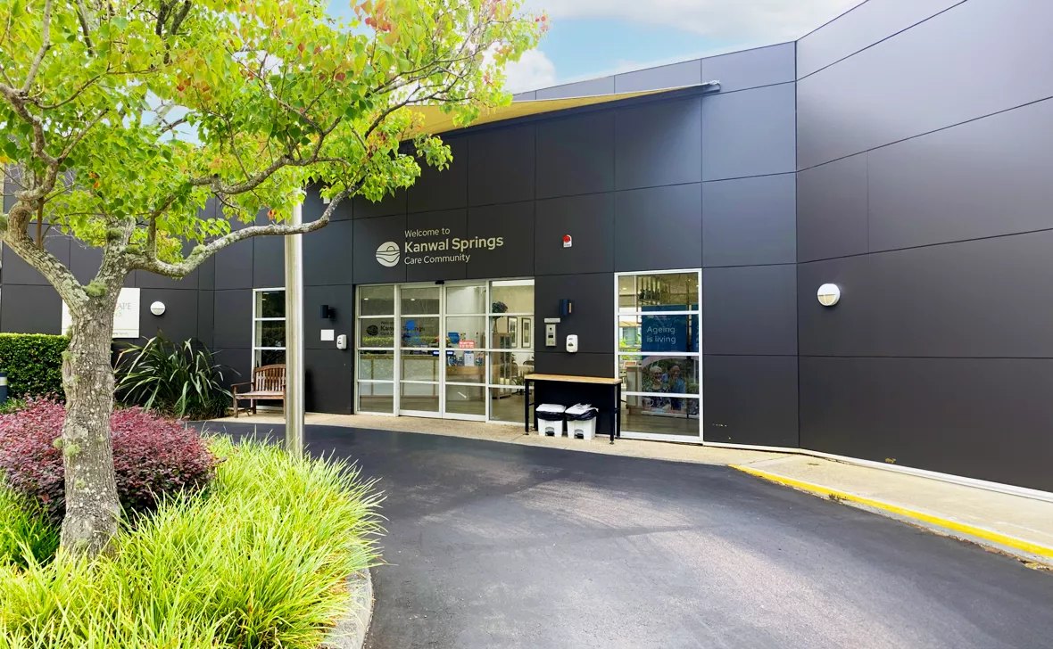 Kanwal Springs Care Community entrance, Central Coast